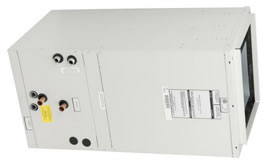 image of horizontal (attic) hydronic air handler