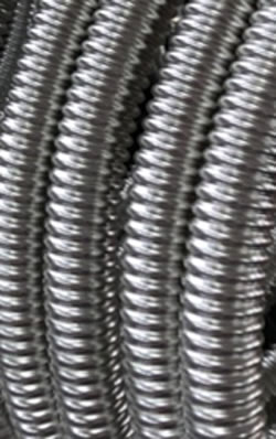 Closeup of Convoluted Coil