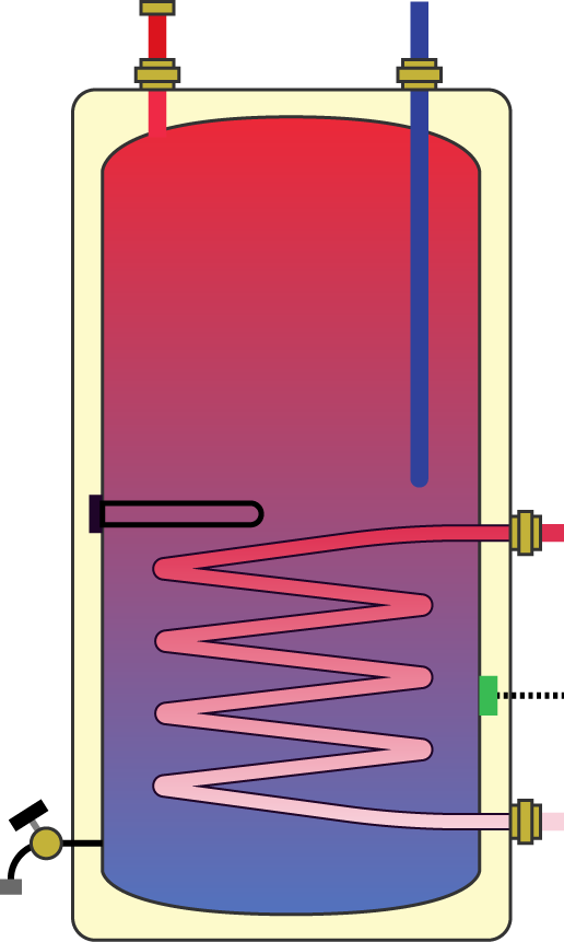 Three-way valve illustration