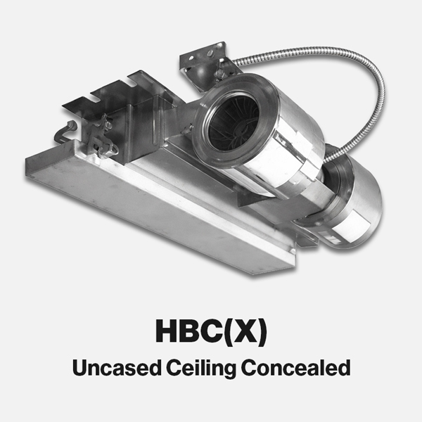 HBC(X) - Uncased Ceiling Concealed