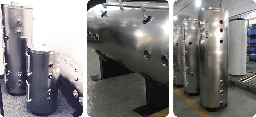 Small Buffer Tanks Triptych