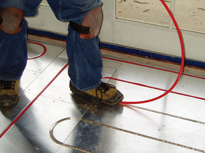 Radiant Heating Cooling Installation