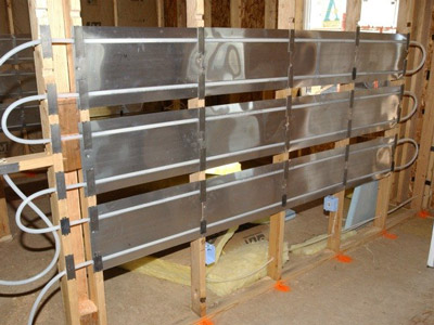 Radiant Heating and Cooling Installation In Walls